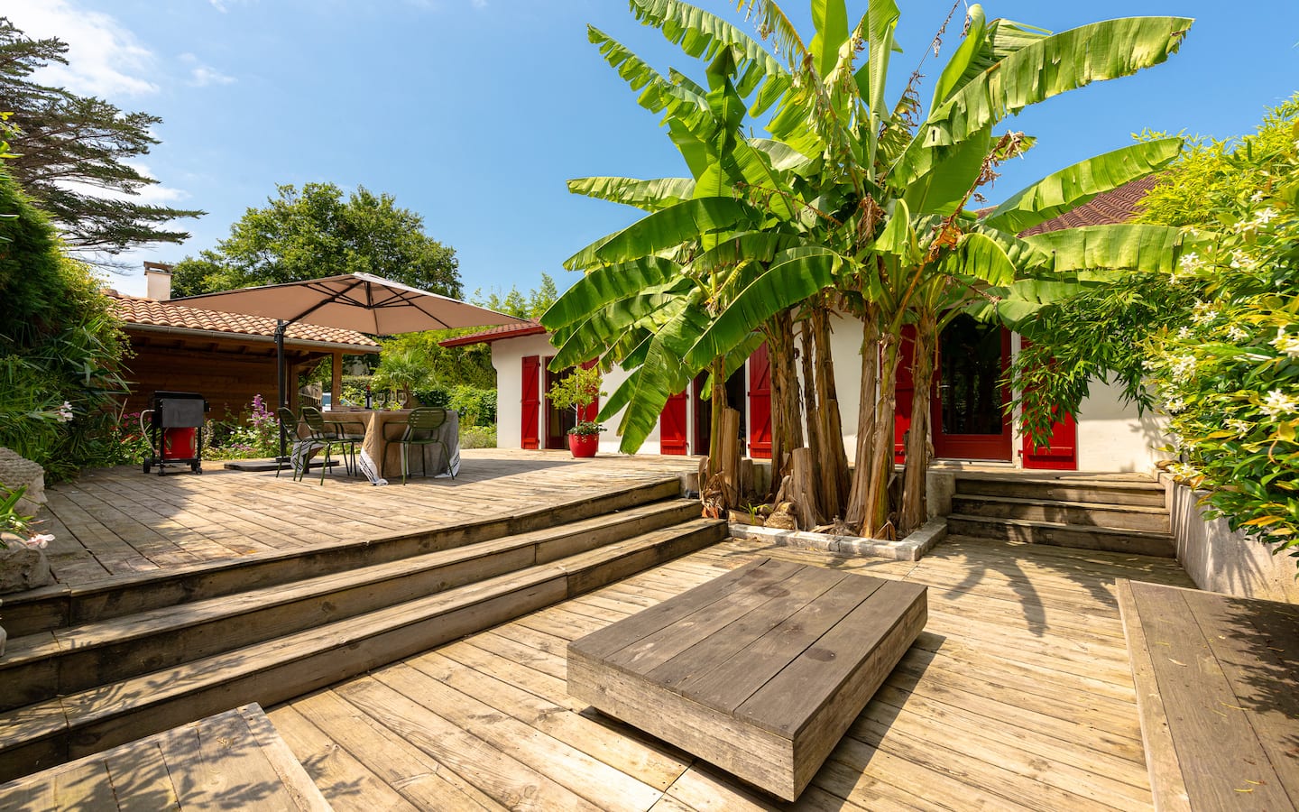 Location saisonnière Maison à Bidart - Family & Surf House, plage à pied - conciergerie ZULLI