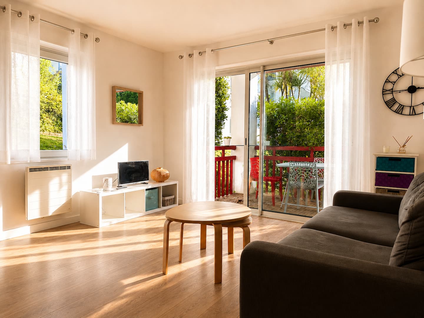 Location saisonnière Appartement à Bidart - T2 terrasse & piscine, plage à pied - conciergerie ZULLI